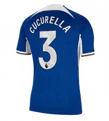 Chelsea Marc Cucurella #3 Hemmatröja 2023-24 Kortärmad